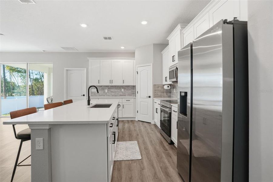 Furnished interior view inside a new home in , Ocala (Image 19). Furnished interior view inside a new home in , Ocala (Image 19).