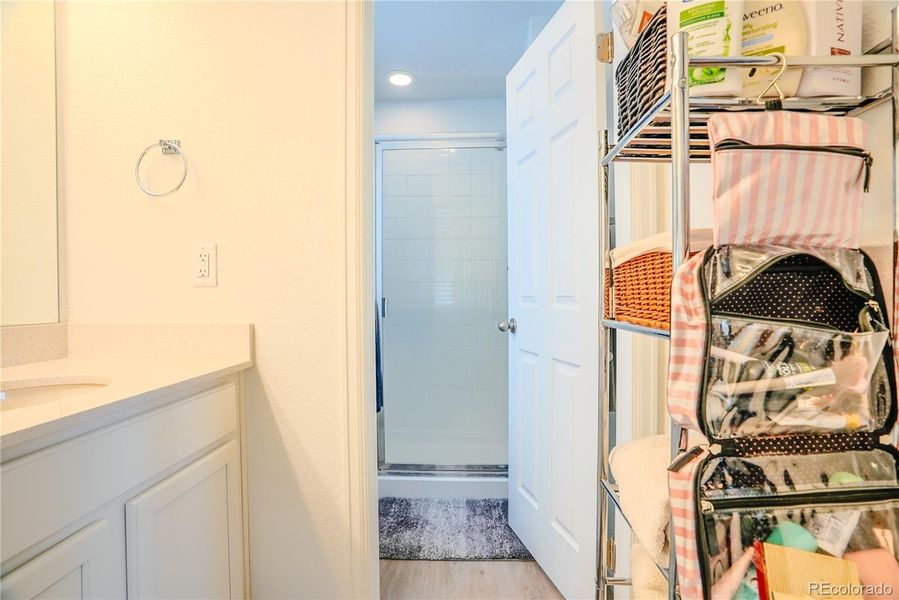 Furnished interior view inside a new home in , Monument (Image 10).