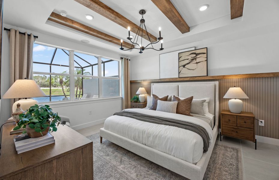 Furnished interior view inside a new home in Legacy Groves, Nokomis (Image 12).