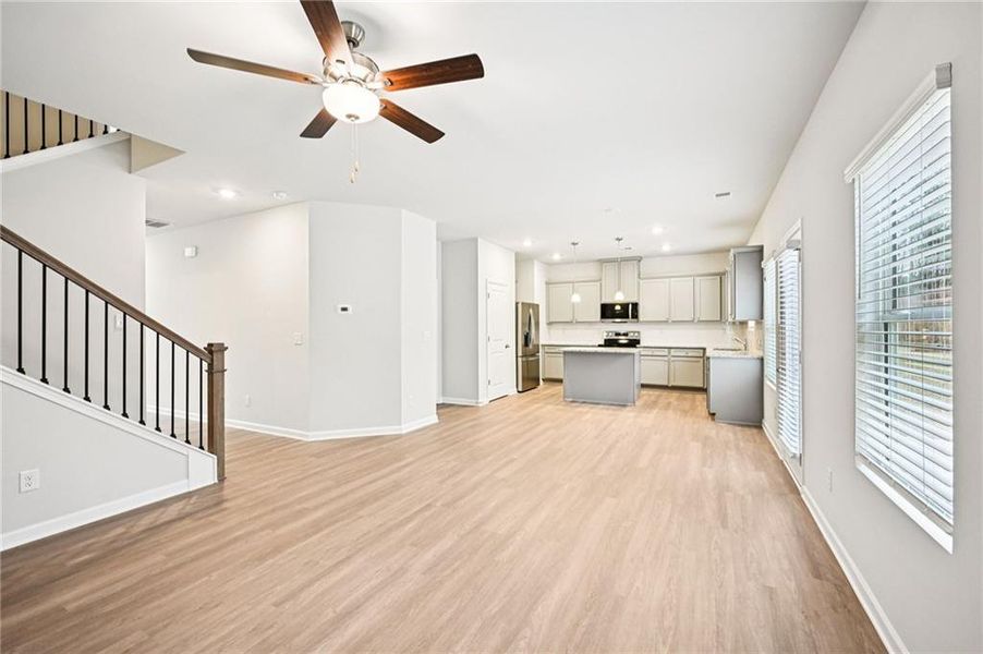 Spacious, unfurnished interior of a new home in The Hills at Cedar Creek, Winder (Image 22). Spacious, unfurnished interior of a new home in The Hills at Cedar Creek, Winder (Image 22).