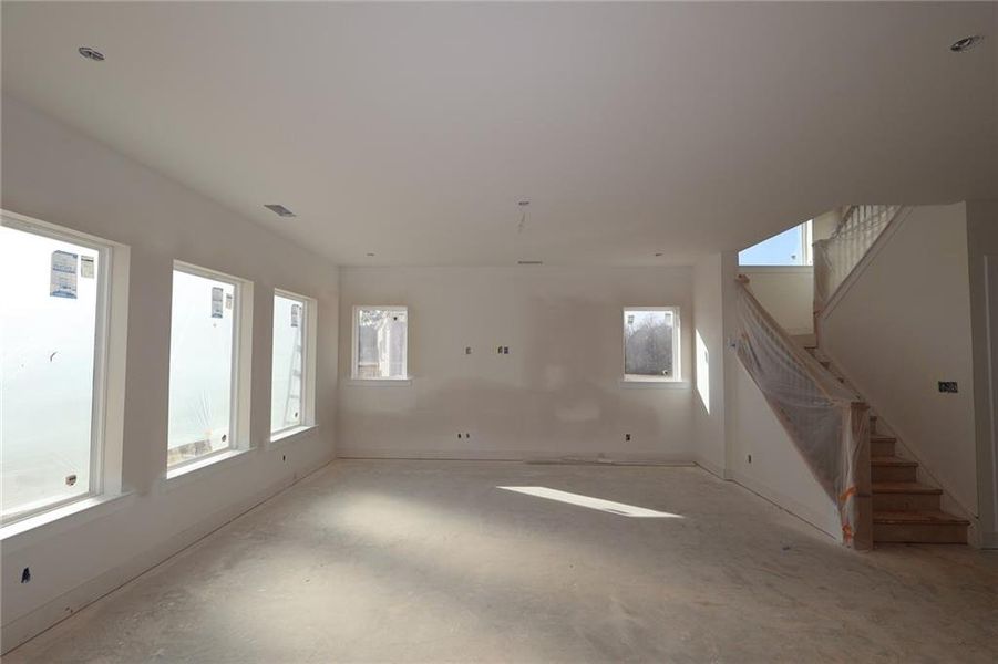 In-progress construction of a new home in Meadow Brook Farms, Cumming, GA (Image 9).