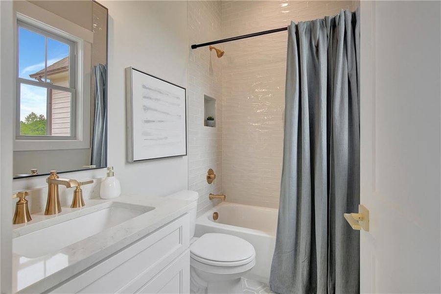 Furnished interior view inside a new home in , Newnan (Image 57). Furnished interior view inside a new home in , Newnan (Image 57).