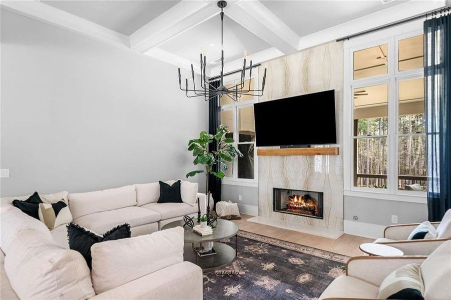 Furnished interior view inside a new home in , Bethlehem (Image 16). Furnished interior view inside a new home in , Bethlehem (Image 16).