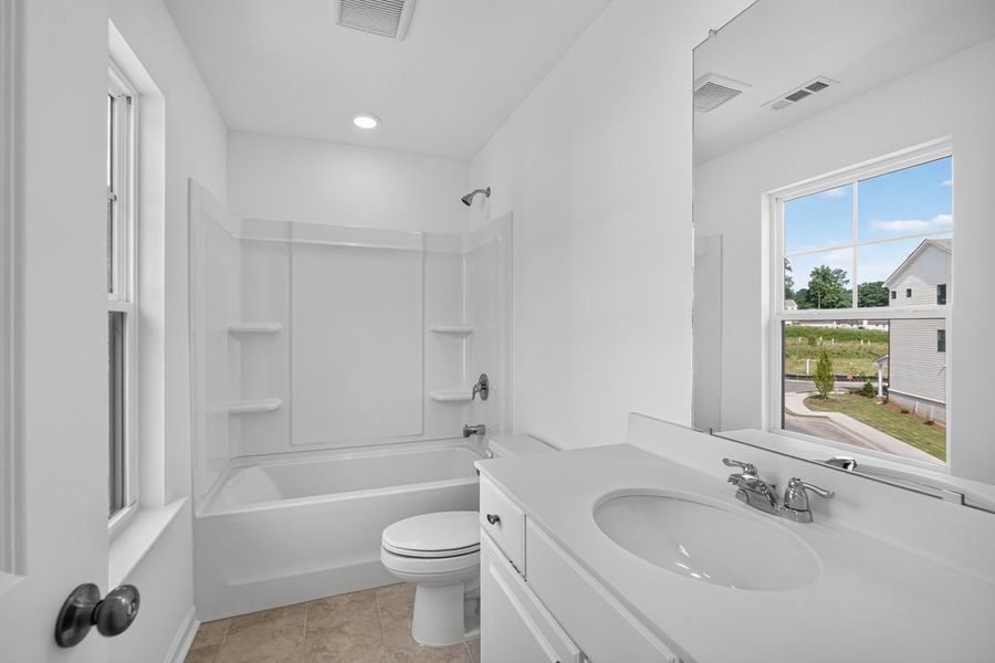 Furnished interior view inside a new home in Rosewood Farm, Lawrenceville (Image 18).