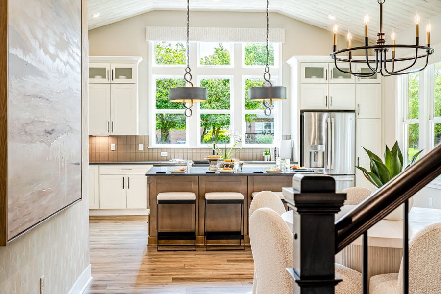 Representative furnished interior of a home built from the Beckett by Fischer Homes in Veranda Manor, Canton (Image 25).