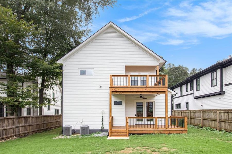 Front exterior of a new home in , Atlanta, GA, highlighting curb appeal (Image 1). Front exterior of a new home in , Atlanta, GA, highlighting curb appeal (Image 1).