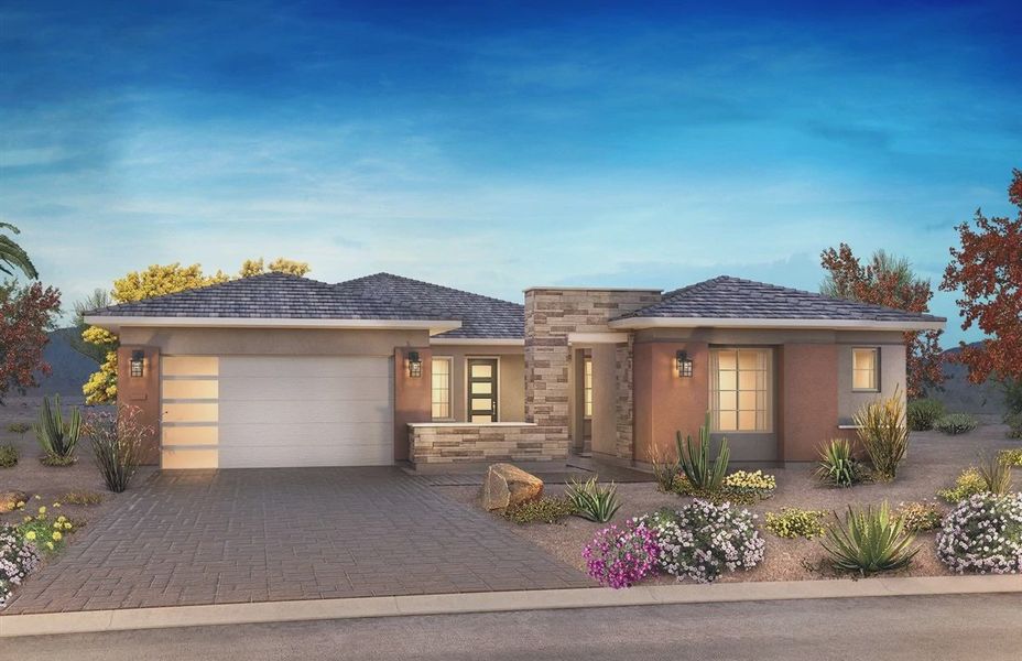 Desert Contemporary Exterior, Color 11