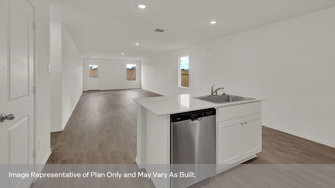 Furnished interior view inside a new home in Lantana, Lockhart (Image 7).