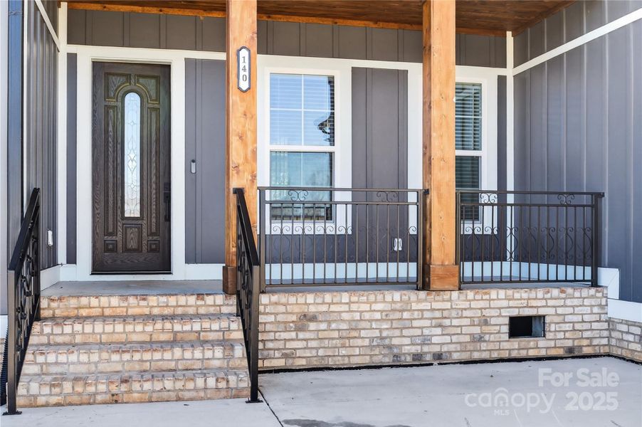 Exterior details and patio area of a home in , Salisbury (Image 3).