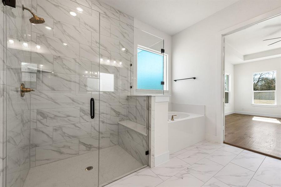 Furnished interior view inside a new home in King Crossing Estates, Van Alstyne (Image 16).