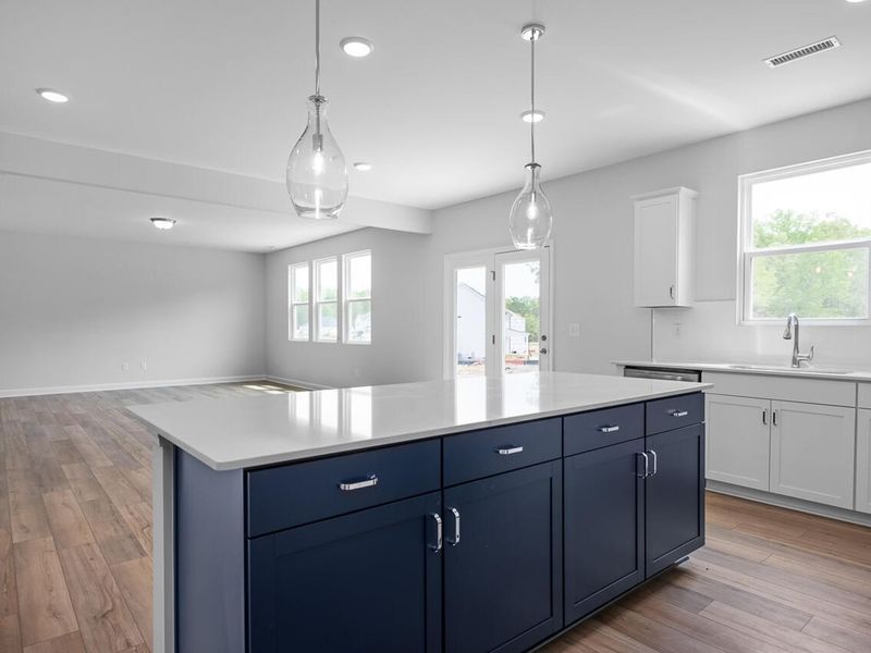 Furnished interior view inside a new home in Woodland Crossing, Zebulon (Image 6).