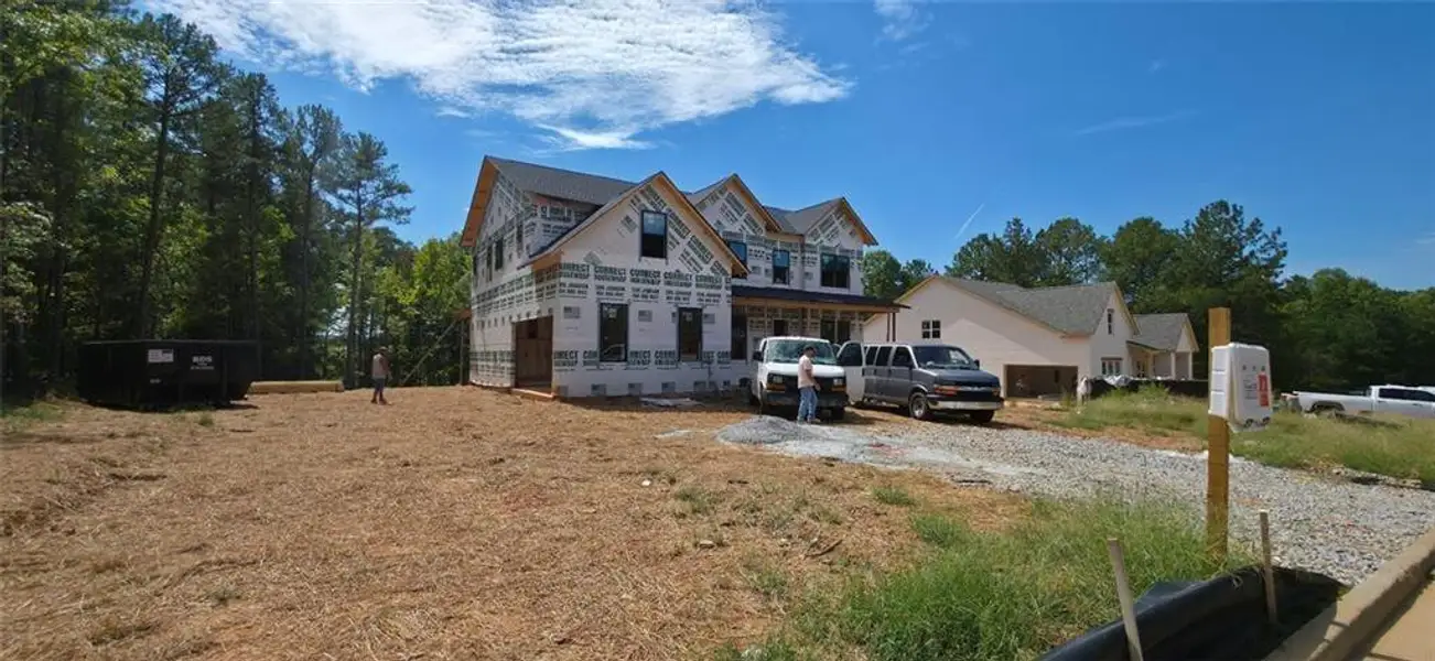 In-progress construction of a new home in , Watkinsville, GA (Image 3). In-progress construction of a new home in , Watkinsville, GA (Image 3).