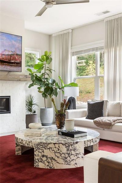 Furnished interior view inside a new home in West Highlands, Atlanta (Image 17). Furnished interior view inside a new home in West Highlands, Atlanta (Image 17).