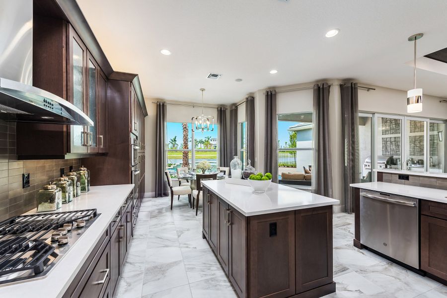 Representative furnished interior of a home built from the Julia by GL Homes in Valencia Parc at Riverland, Port St. Lucie (Image 8).