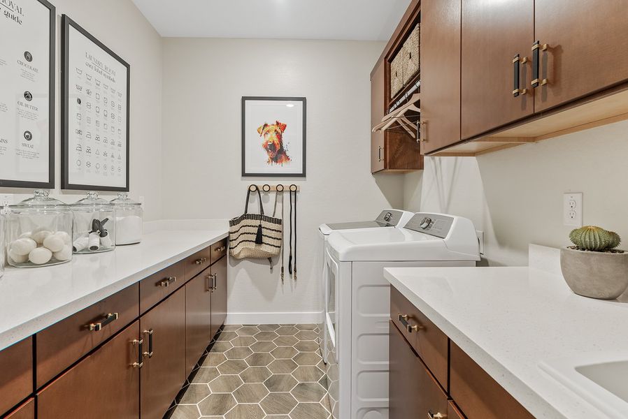 Furnished interior view inside a new home in Artisan at Asante, Surprise (Image 22).