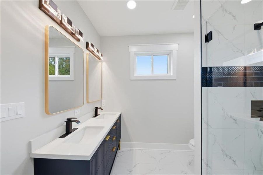 Furnished interior view inside a new home in , Acworth (Image 19).