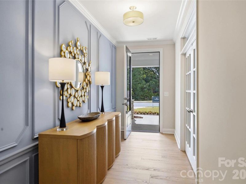 Furnished interior view inside a new home in Enclave at Belmont, Belmont (Image 3).