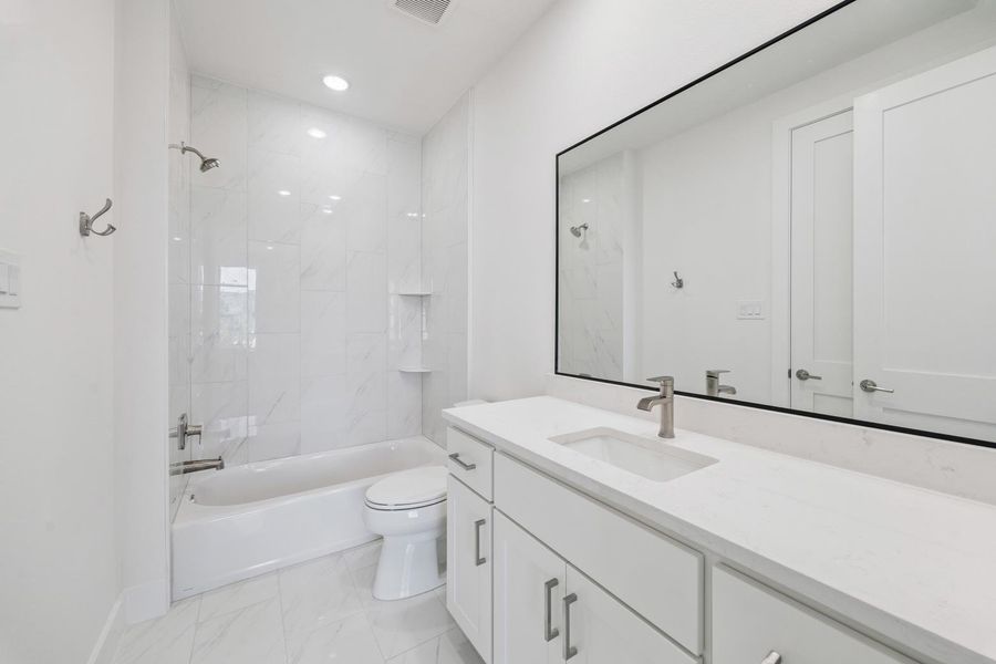 Furnished interior view inside a new home in , Houston (Image 13).