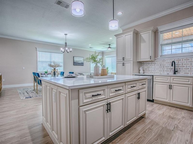 Furnished interior view inside a new home in , Oxford (Image 17).