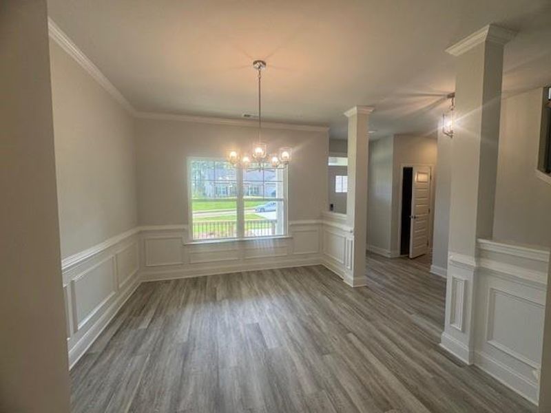 Spacious, unfurnished interior of a new home in Eagle Heights, Maysville (Image 12). Spacious, unfurnished interior of a new home in Eagle Heights, Maysville (Image 12).