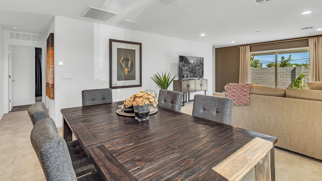 Furnished interior view inside a new home in Senita Crossing, Tucson (Image 15).