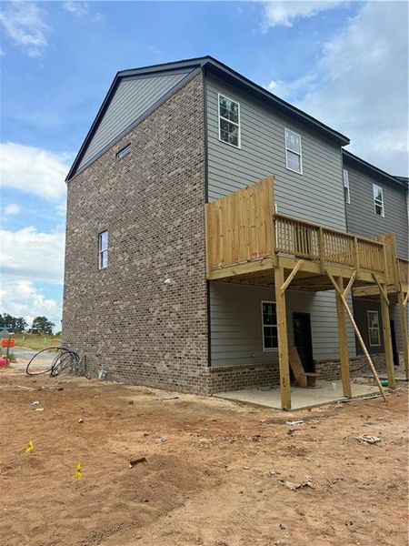 In-progress construction of a new home in , Cumming, GA (Image 12). In-progress construction of a new home in , Cumming, GA (Image 12).