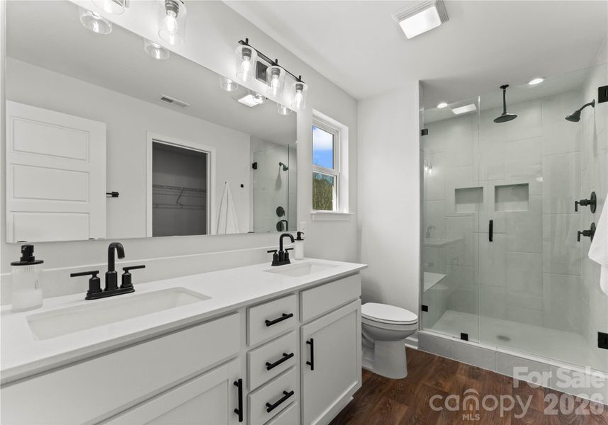 Furnished interior view inside a new home in , Statesville (Image 14). Furnished interior view inside a new home in , Statesville (Image 14).