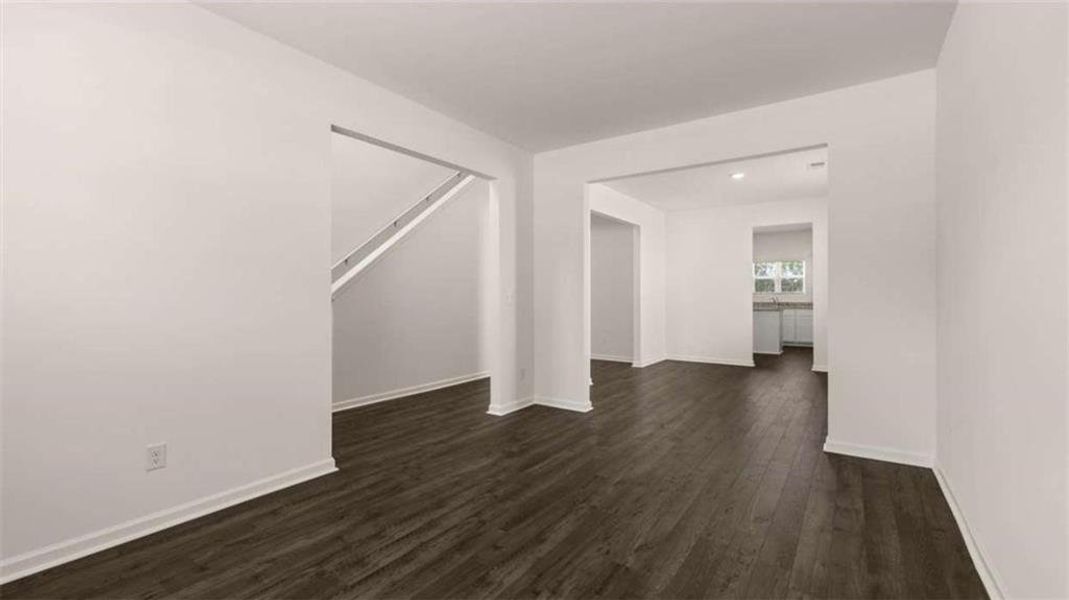 Spacious, unfurnished interior of a new home in Oakchase at Hampton, Hampton (Image 20). Spacious, unfurnished interior of a new home in Oakchase at Hampton, Hampton (Image 20).