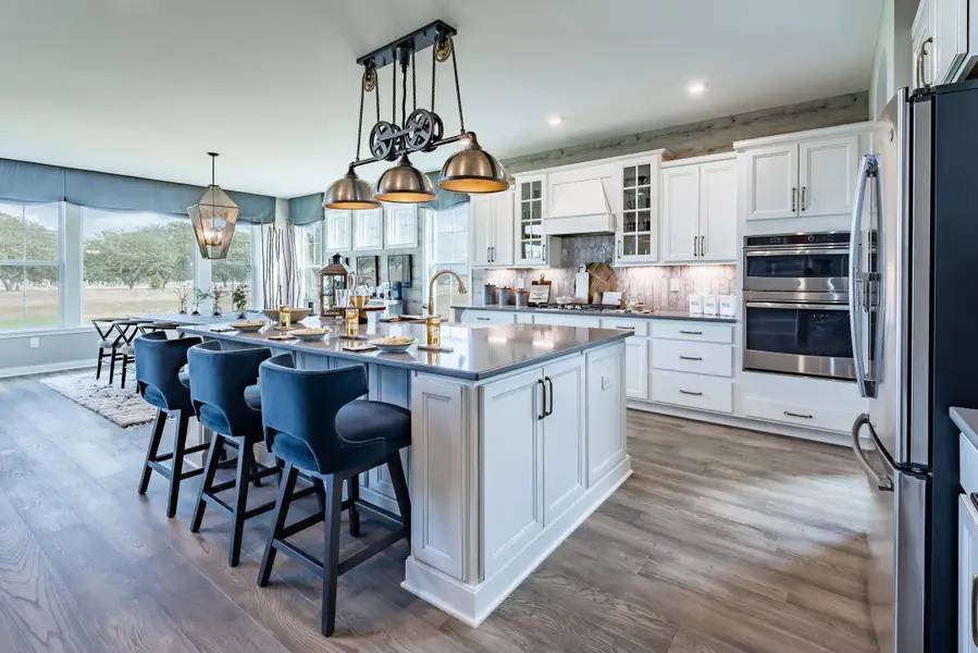 Representative furnished interior of a home built from the Paxton by Fischer Homes in Governor’s Preserve, Canton (Image 41).
