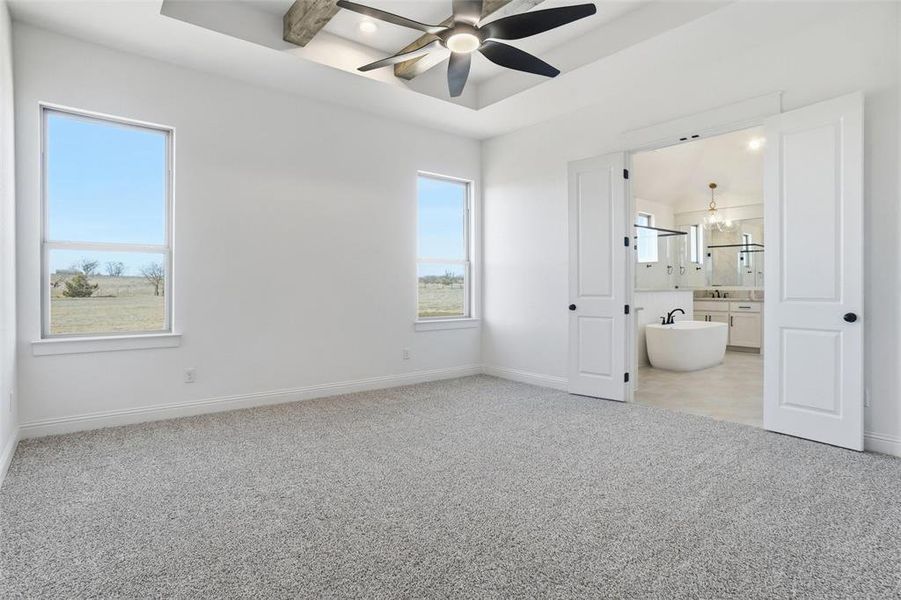 Spacious, unfurnished interior of a new home in , Godley (Image 24).