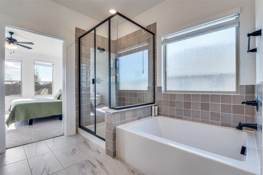 Furnished interior view inside a new home in Prairie Ridge at Goodland, Venus (Image 20).