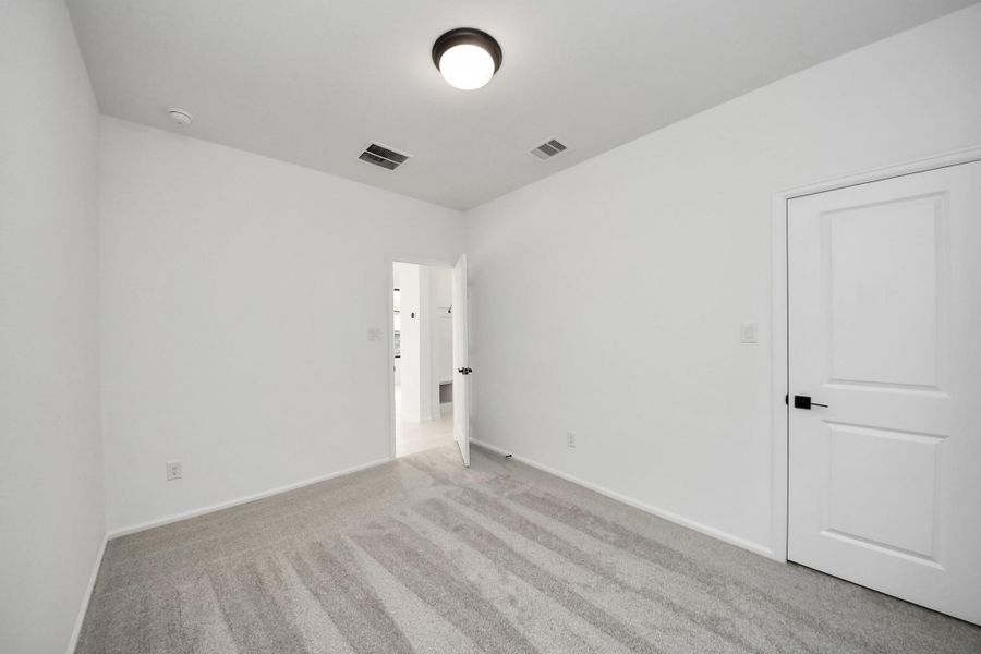 Spacious, unfurnished interior of a new home in Austin Point, Richmond (Image 34). Spacious, unfurnished interior of a new home in Austin Point, Richmond (Image 34).