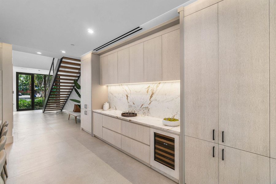 Furnished interior view inside a new home in , Delray Beach (Image 58).