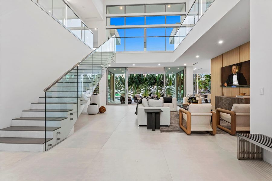Furnished interior view inside a new home in , Fort Lauderdale (Image 37).
