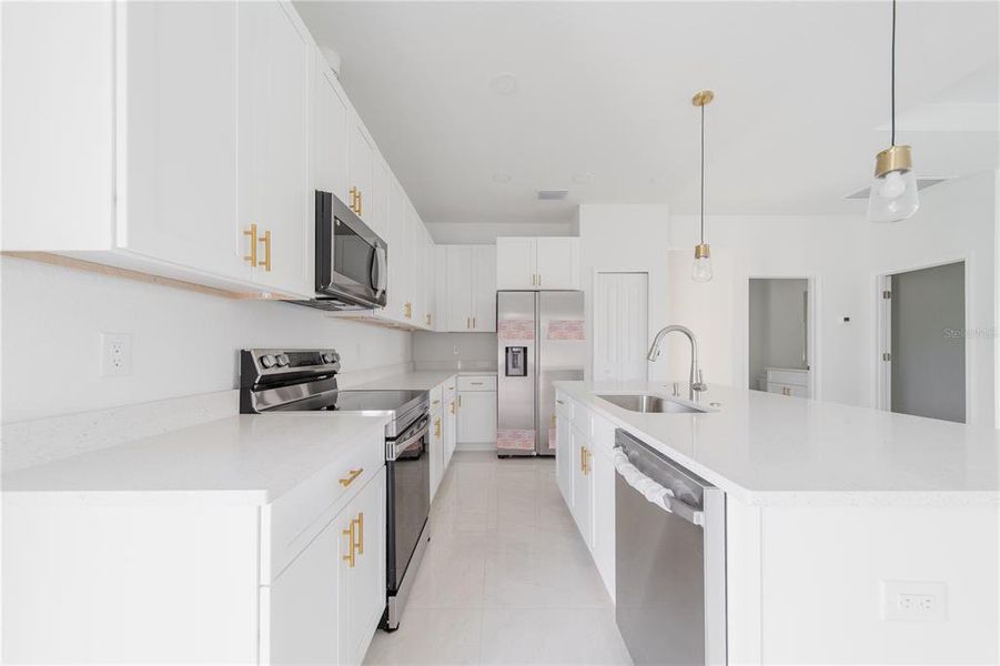 Furnished interior view inside a new home in , Port Charlotte (Image 6). Furnished interior view inside a new home in , Port Charlotte (Image 6).