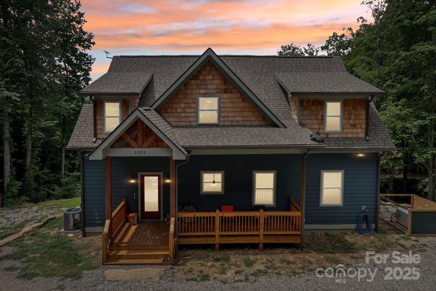 In-progress construction of a new home in , Bryson City, NC (Image 36).