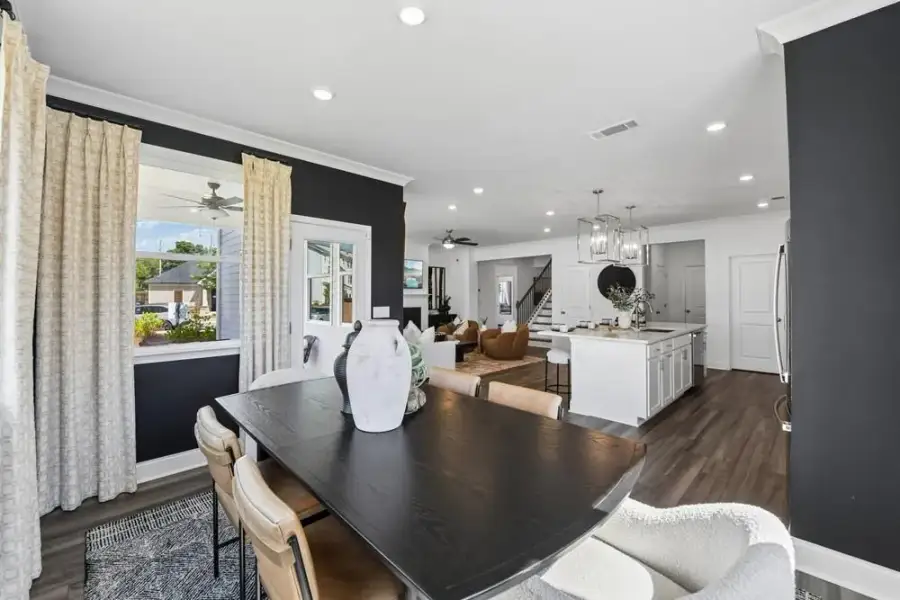 Furnished interior view inside a new home in Oakmead, Buford (Image 24).