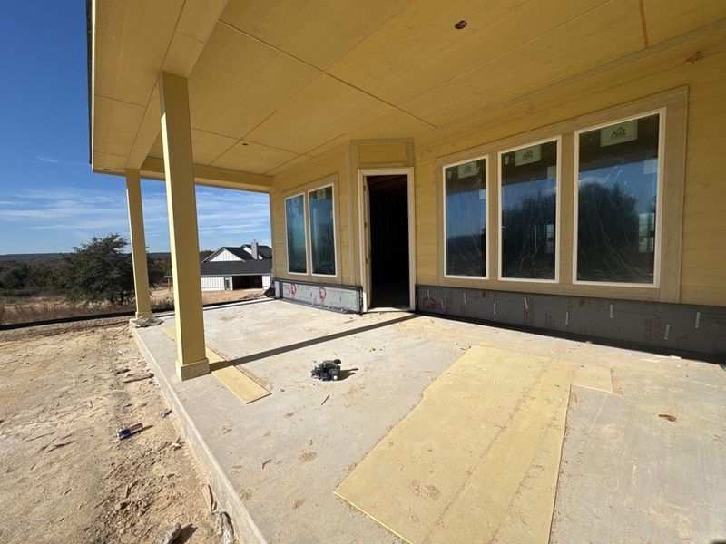 In-progress construction of a new home in Oak Grove Addition, Springtown, TX (Image 9). In-progress construction of a new home in Oak Grove Addition, Springtown, TX (Image 9).