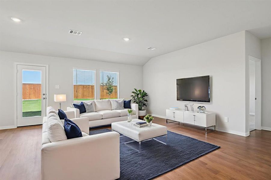 Furnished interior view inside a new home in Lakehaven - Signature Series, Farmersville (Image 7). Furnished interior view inside a new home in Lakehaven - Signature Series, Farmersville (Image 7).