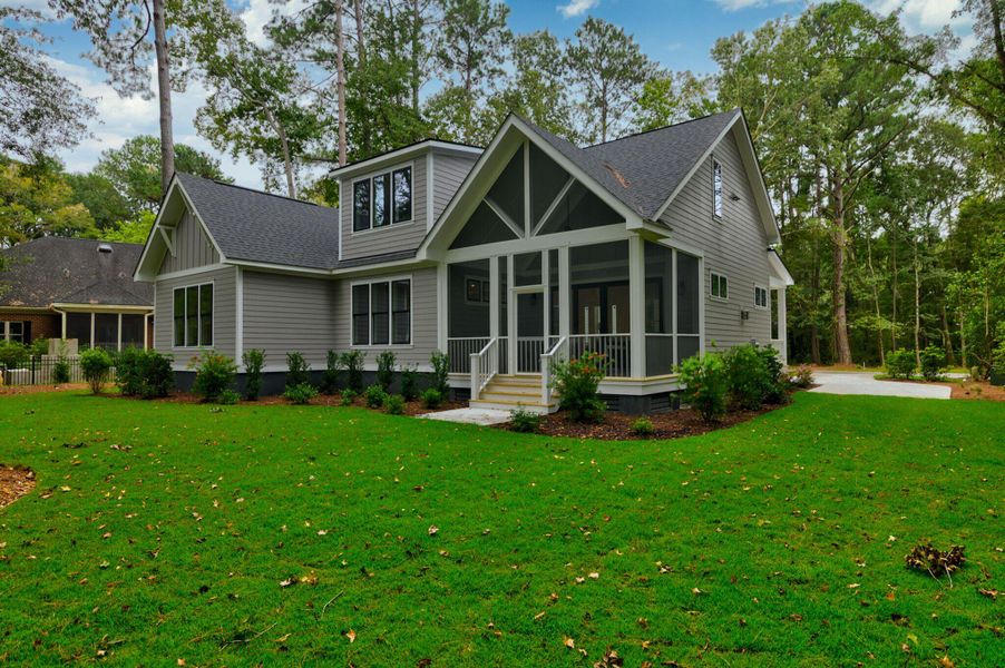 Front exterior of a new home in , Hollywood, SC, highlighting curb appeal (Image 25).