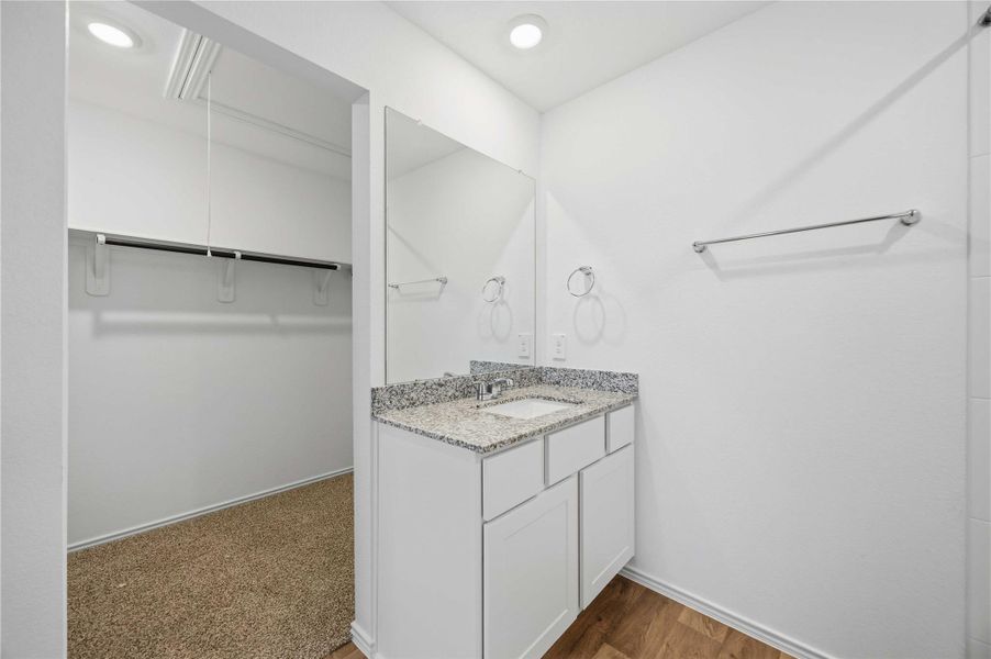 Furnished interior view inside a new home in Garver Heights, Houston (Image 5).