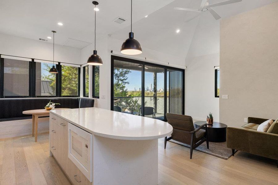 Furnished interior view inside a new home in , Austin (Image 3).