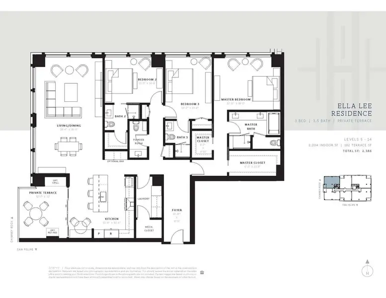 Ella Lee Floor Plan. Ella Lee Floor Plan.