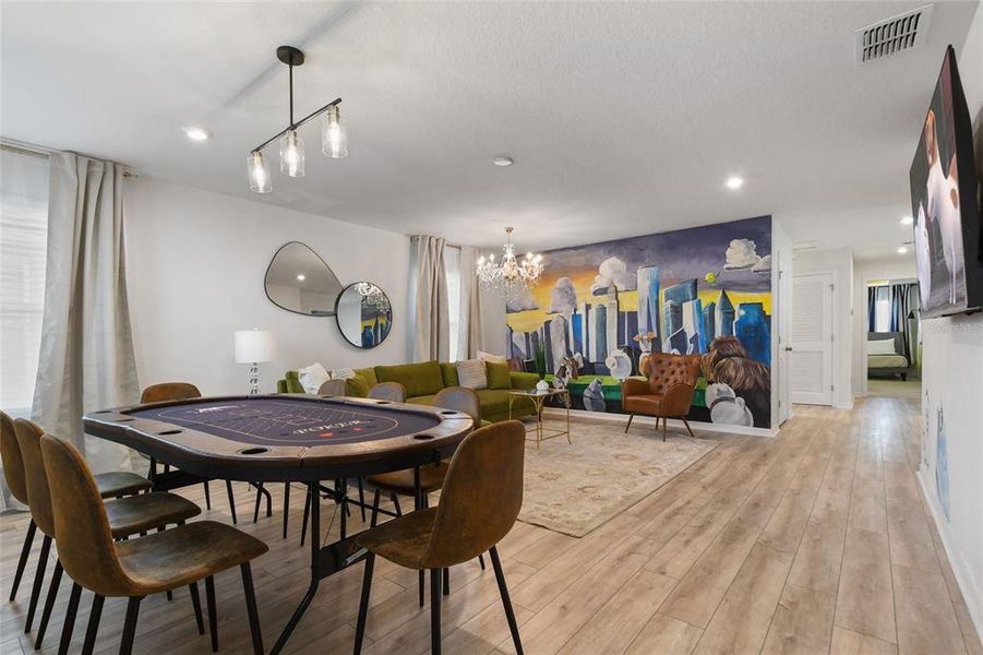 Furnished interior view inside a new home in , Kissimmee (Image 33).