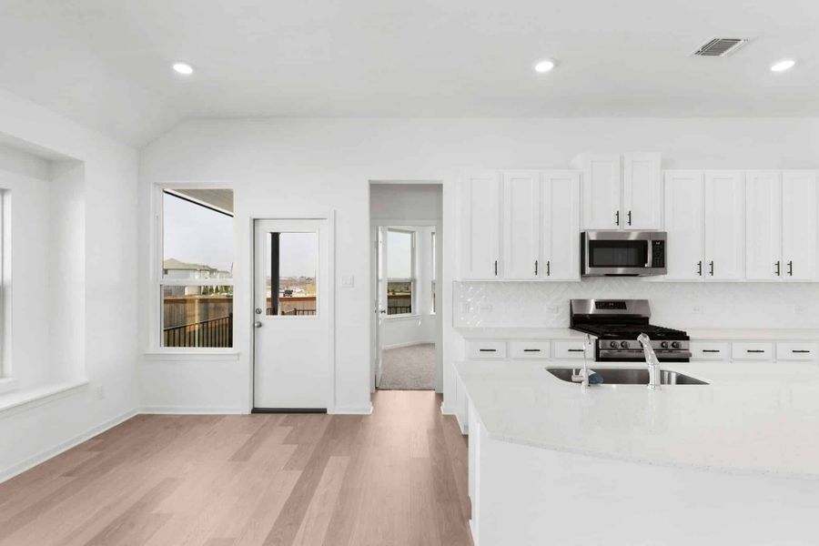 Furnished interior view inside a new home in Briarwood, Elgin (Image 8).