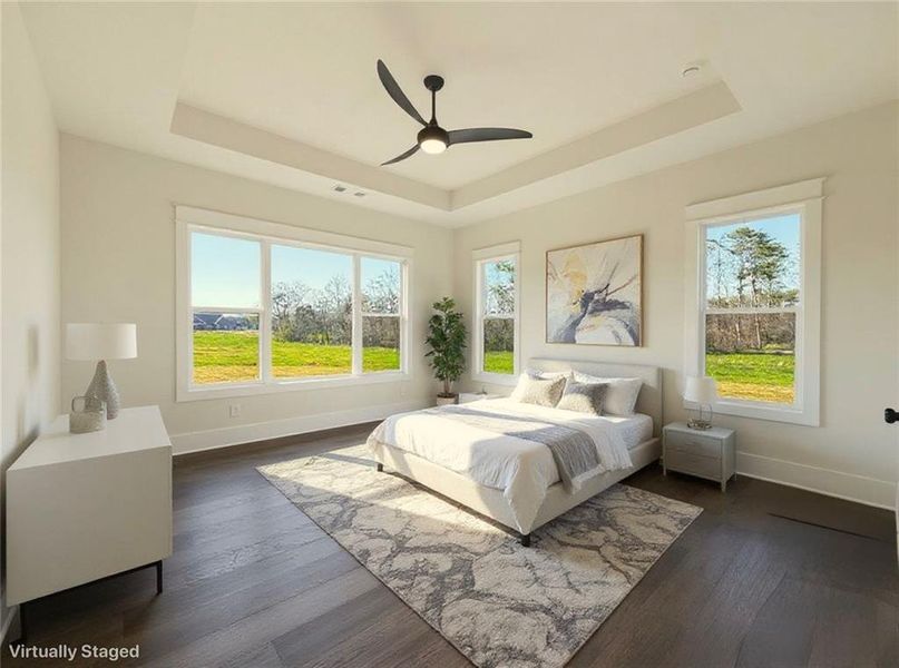 Furnished interior view inside a new home in , Rydal (Image 15).