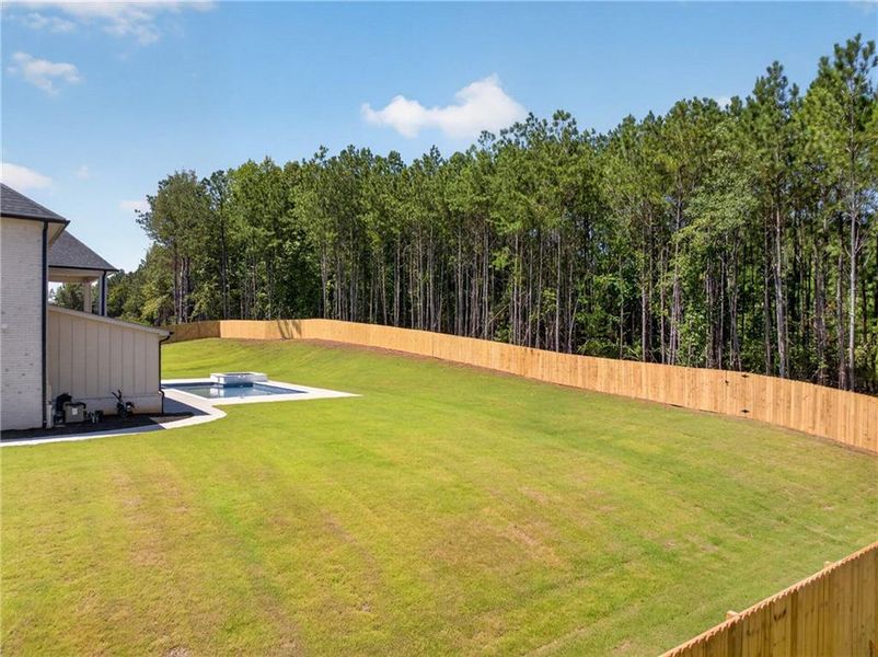 Exterior details and patio area of a home in , Dacula (Image 44).