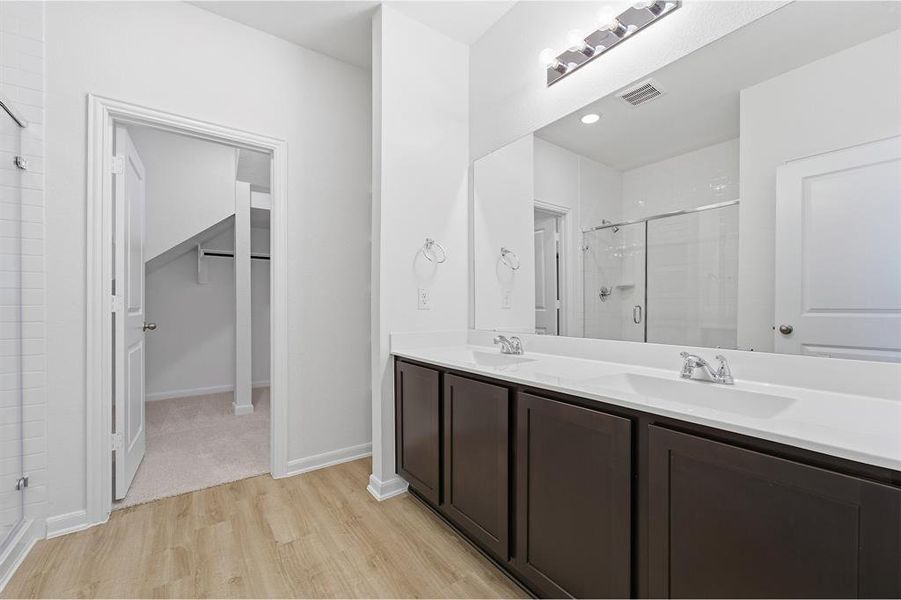 Furnished interior view inside a new home in La Terra, Celina (Image 4).