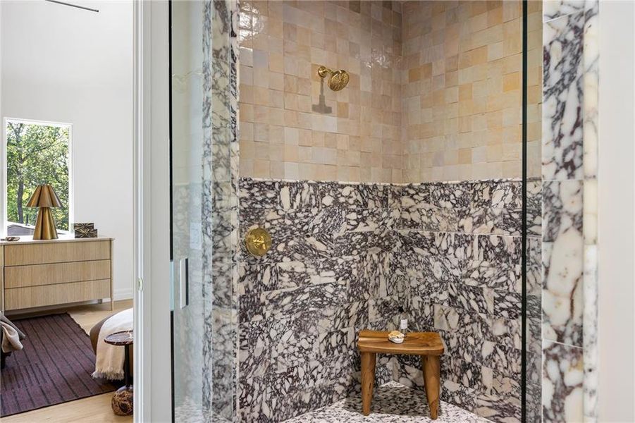 Furnished interior view inside a new home in , Brookhaven (Image 46).