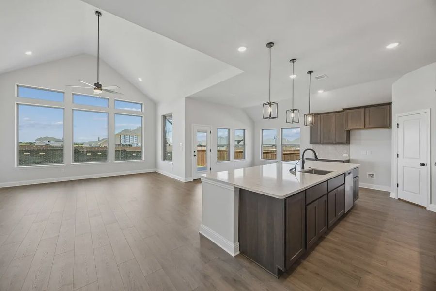 Furnished interior view inside a new home in Silo Mills, Joshua (Image 13).